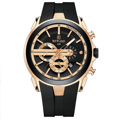 REWARD  Chronograph Sport Watch – Premium Silicone Band