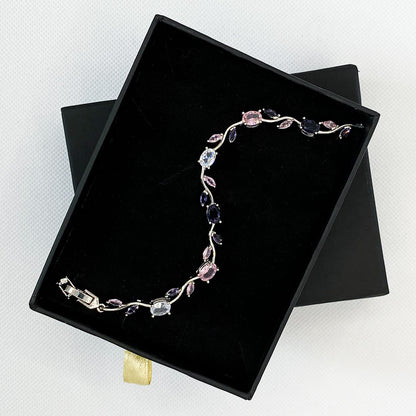 Floréve | Floral Crystal Bracelet | Uzenia