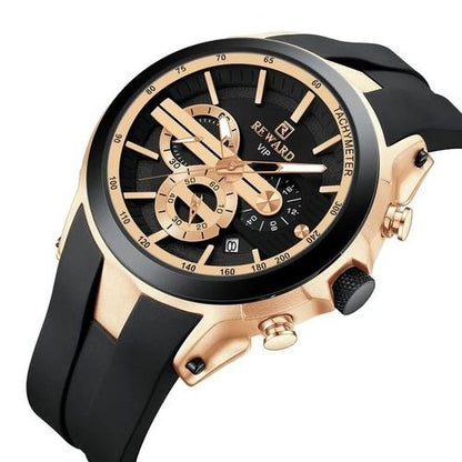REWARD Chronograph Sport Watch – Premium Silicone Band