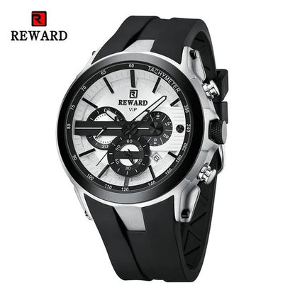 REWARD Chronograph Sport Watch – Premium Silicone Band